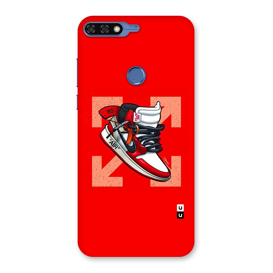 Trendy Air Shoes Back Case for Honor 7C
