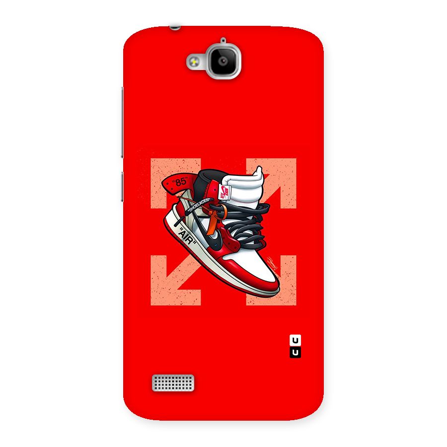 Trendy Air Shoes Back Case for Honor Holly