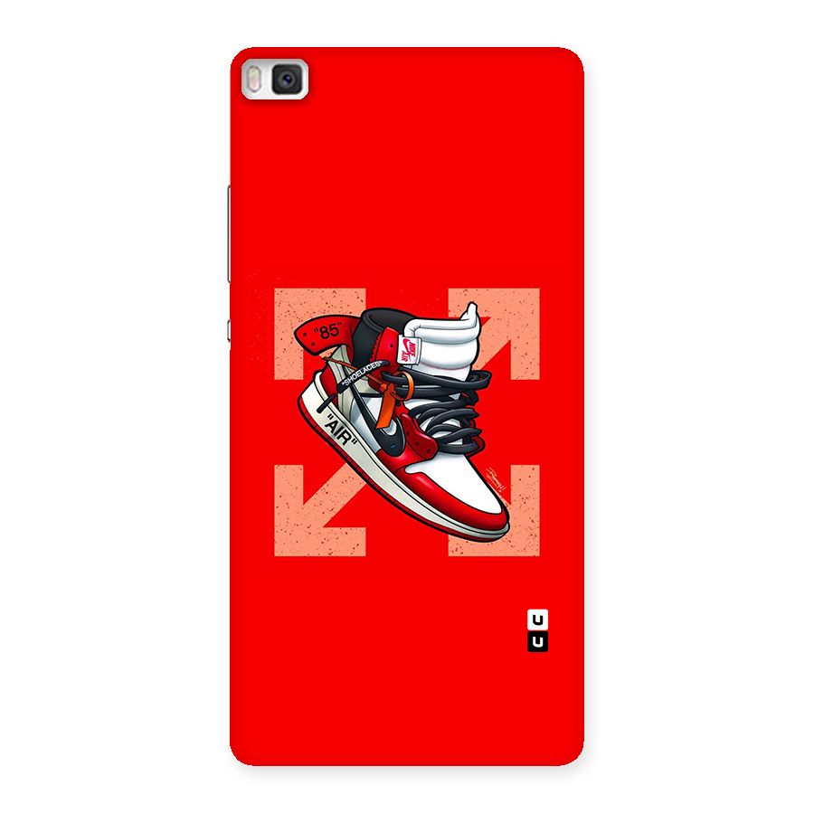 Trendy Air Shoes Back Case for Huawei P8
