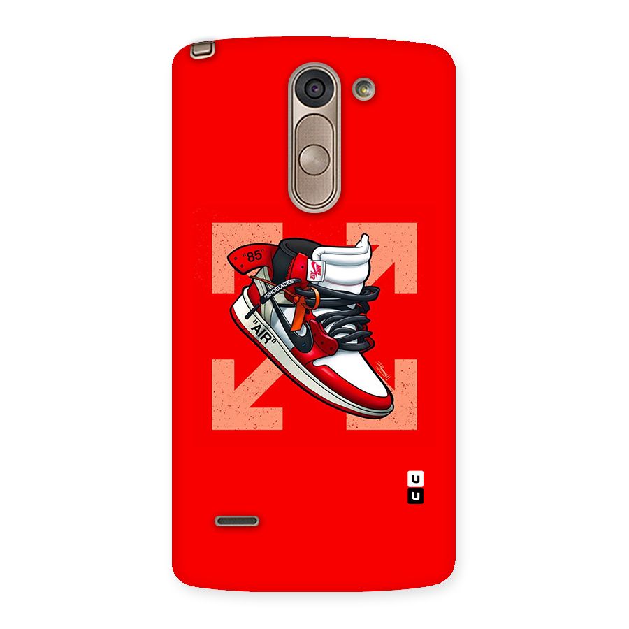 Trendy Air Shoes Back Case for LG G3 Stylus