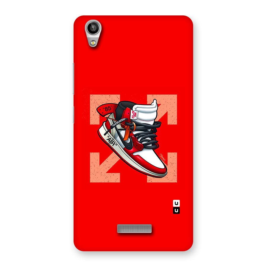 Trendy Air Shoes Back Case for Lava-Pixel-V1