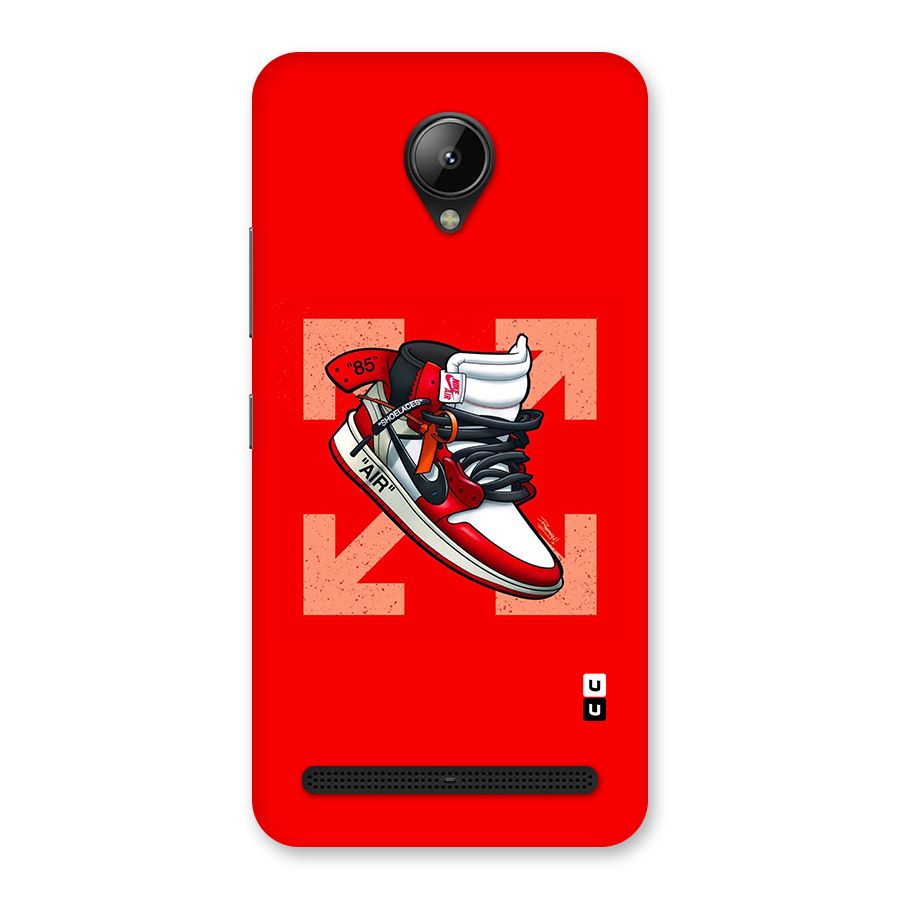 Trendy Air Shoes Back Case for Lenovo C2