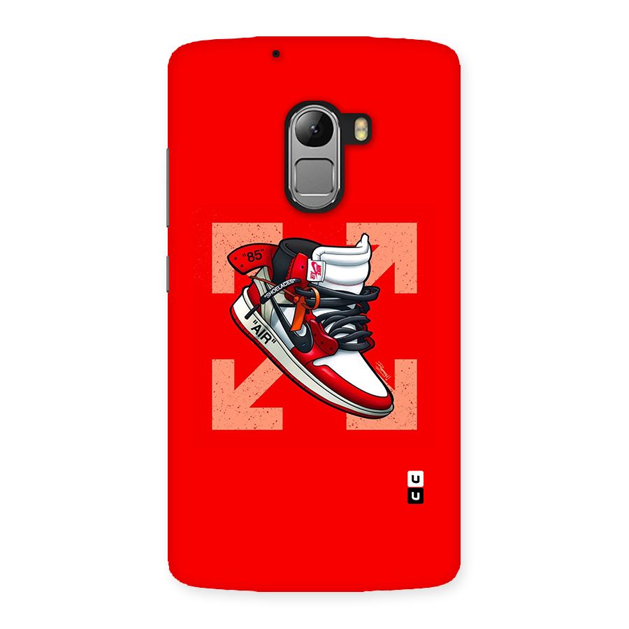 Trendy Air Shoes Back Case for Lenovo K4 Note