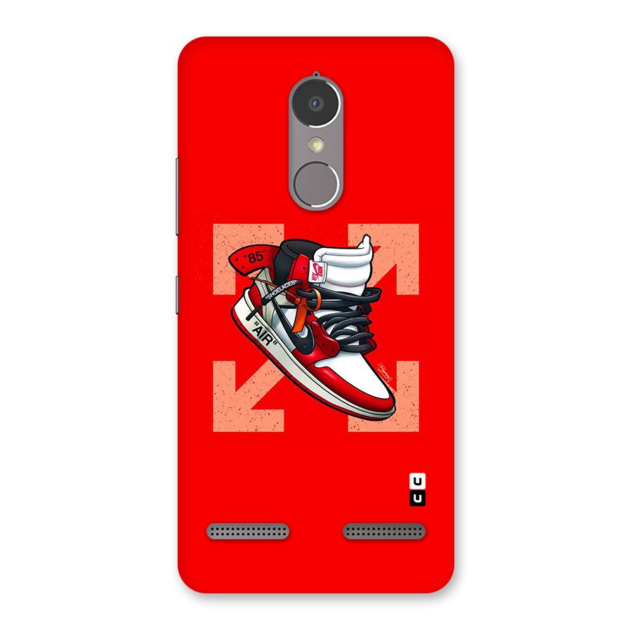 Trendy Air Shoes Back Case for Lenovo K6 Power