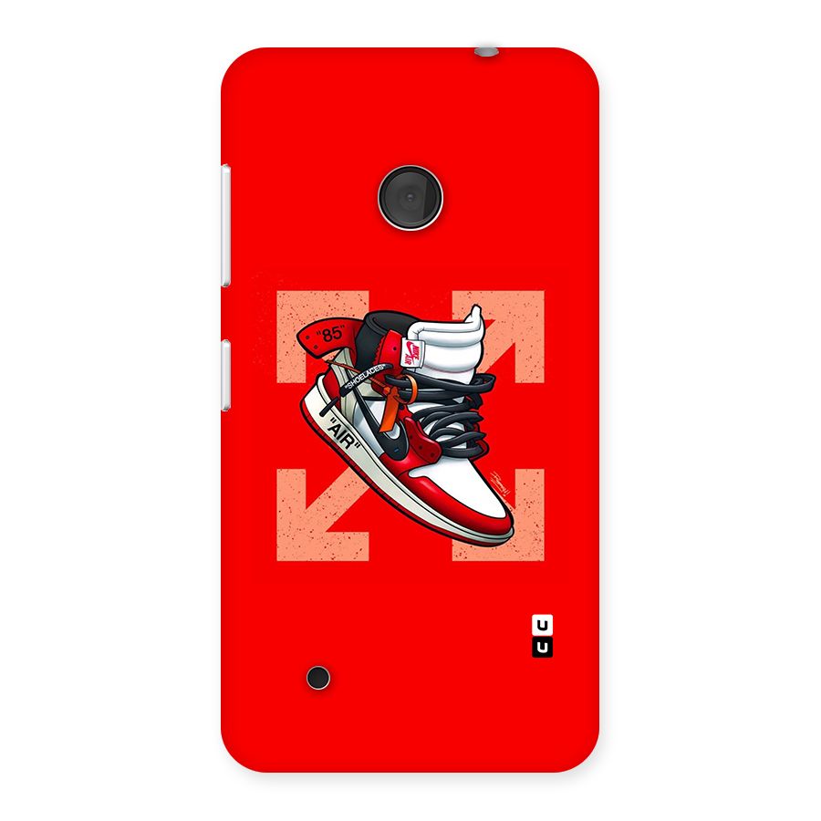 Trendy Air Shoes Back Case for Lumia 530