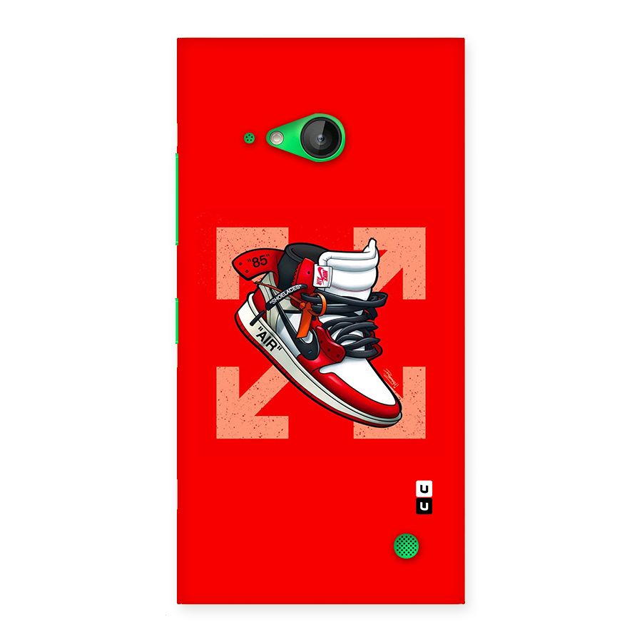 Trendy Air Shoes Back Case for Lumia 730