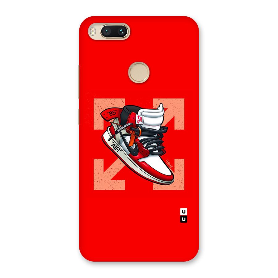 Trendy Air Shoes Back Case for Mi A1