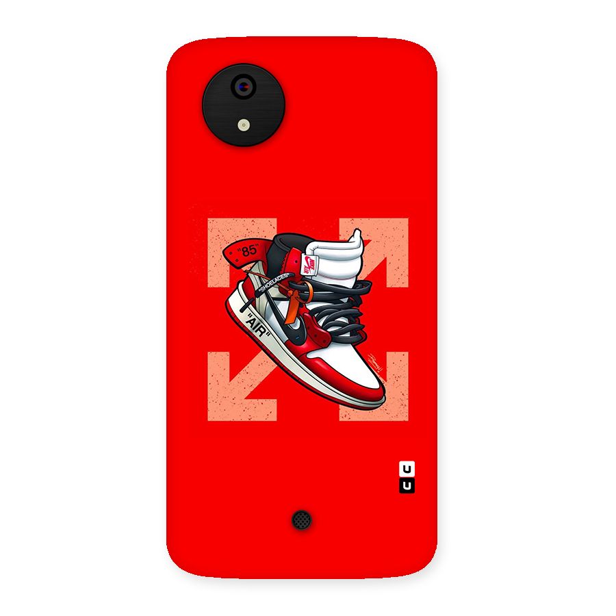 Trendy Air Shoes Back Case for Micromax Canvas A1