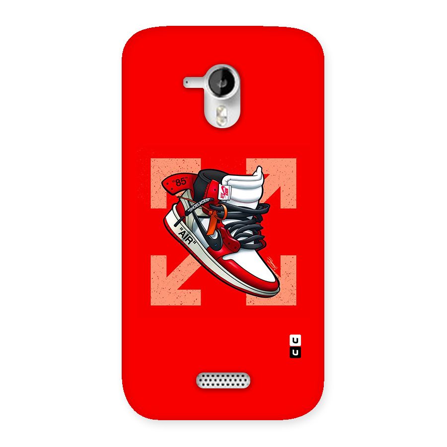 Trendy Air Shoes Back Case for Micromax Canvas HD A116
