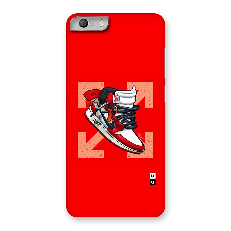 Trendy Air Shoes Back Case for Micromax Canvas Knight 2