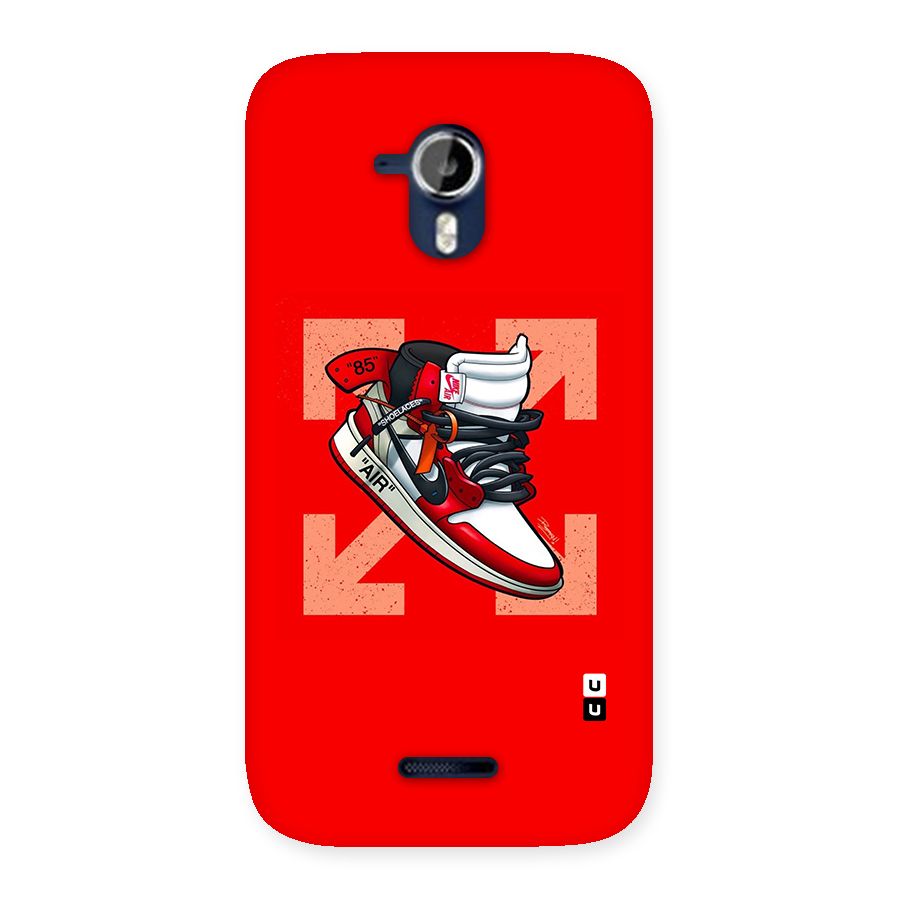 Trendy Air Shoes Back Case for Micromax Canvas Magnus A117