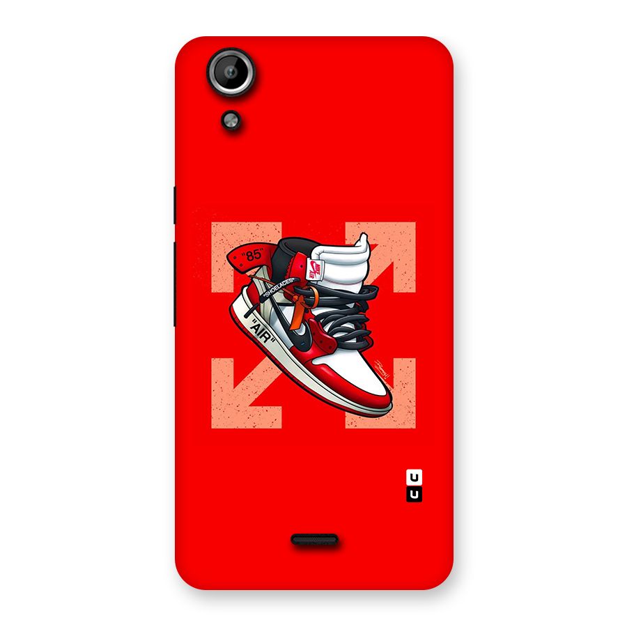 Trendy Air Shoes Back Case for Micromax Canvas Selfie Lens Q345