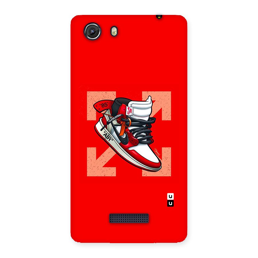 Trendy Air Shoes Back Case for Micromax Unite 3