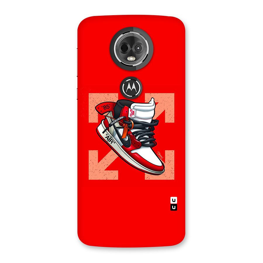 Trendy Air Shoes Back Case for Moto E5 Plus