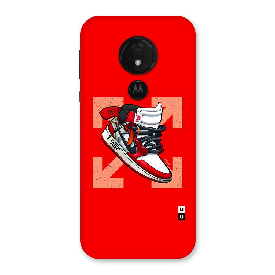 Trendy Air Shoes Back Case for Moto G7 Power