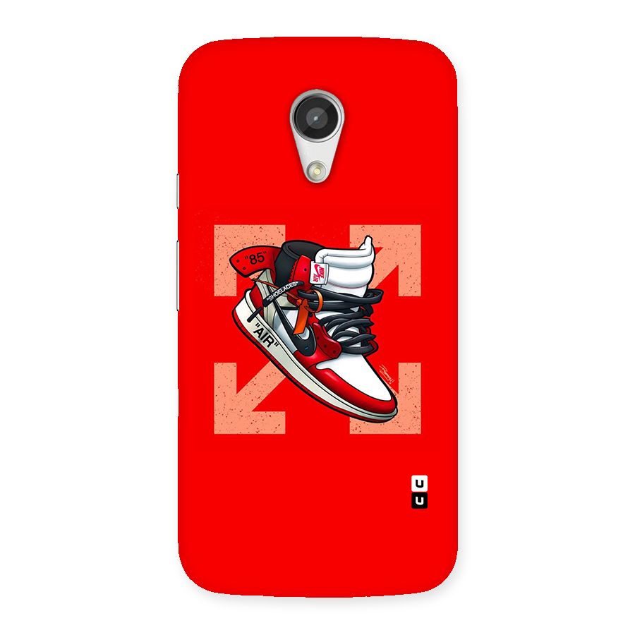 Trendy Air Shoes Back Case for Moto G 2nd Gen