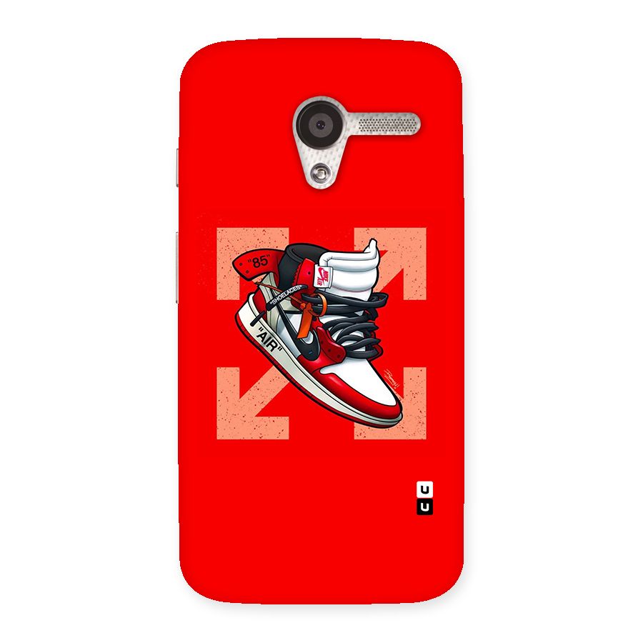 Trendy Air Shoes Back Case for Moto X