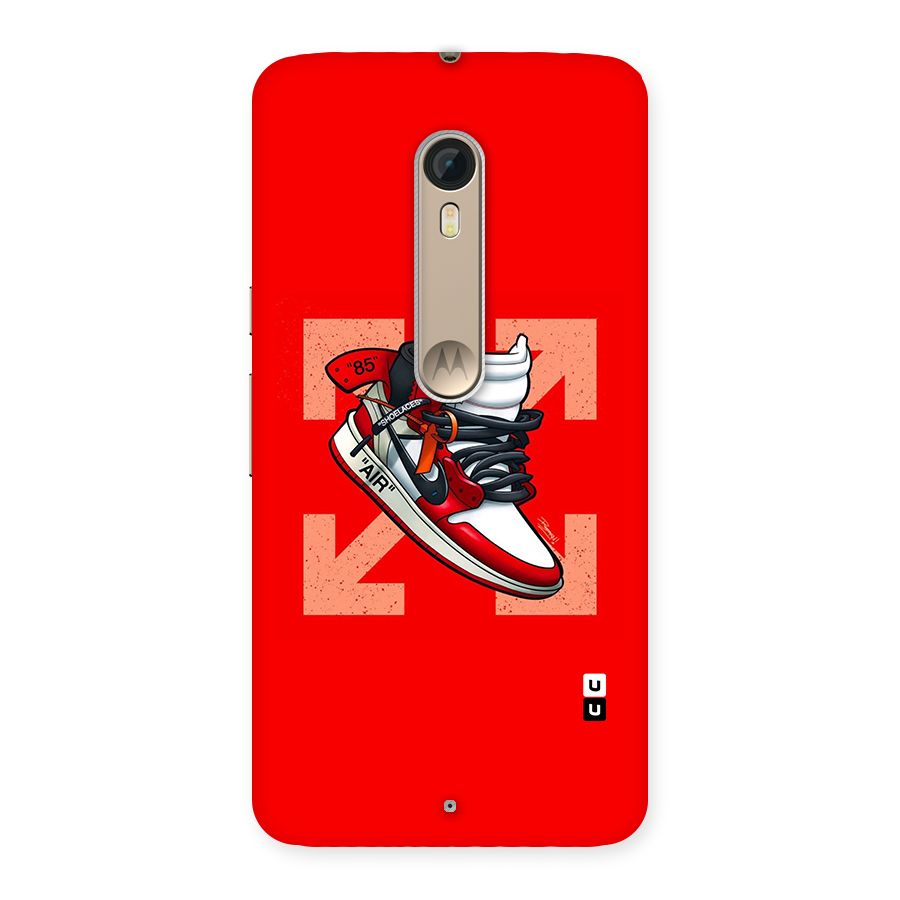 Trendy Air Shoes Back Case for Motorola Moto X Style