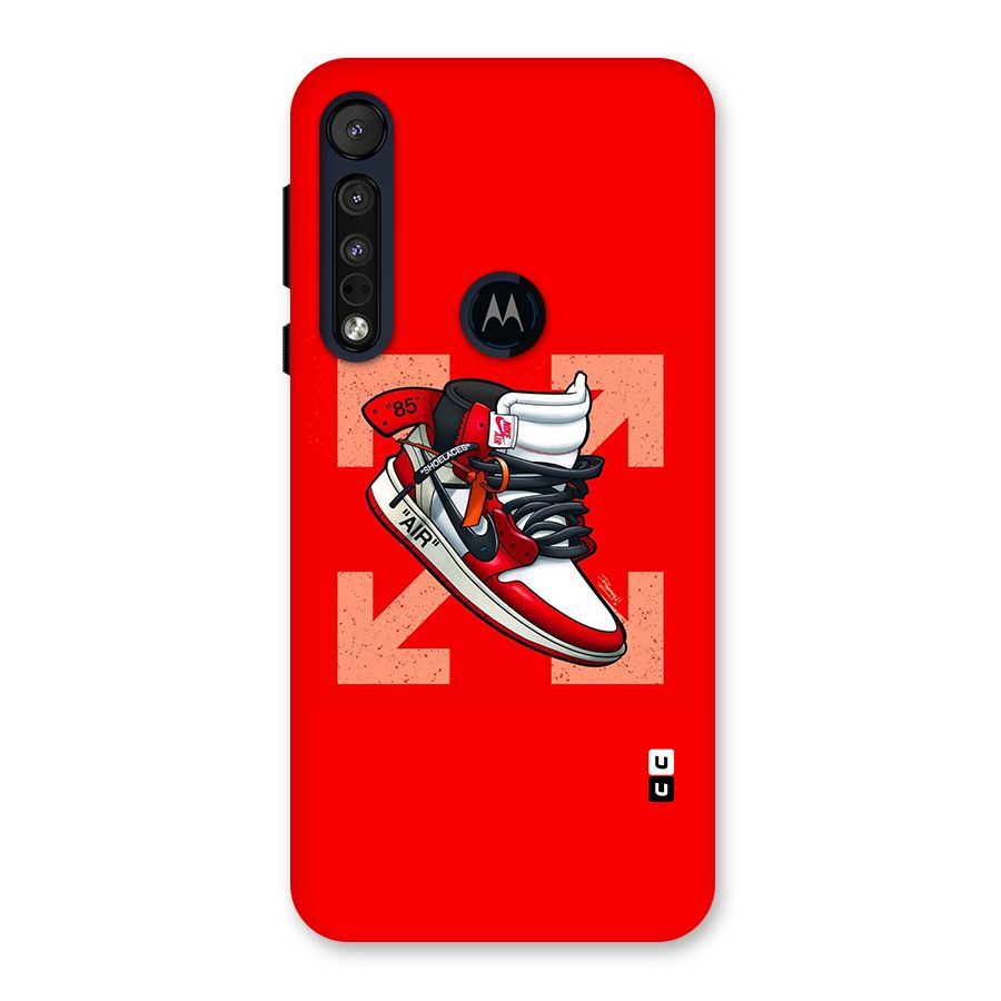 Trendy Air Shoes Back Case for Motorola One Macro