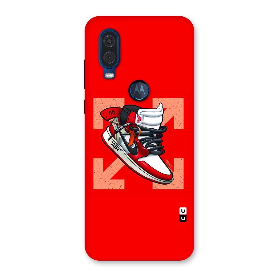 Trendy Air Shoes Back Case for Motorola One Vision