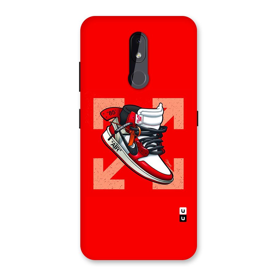 Trendy Air Shoes Back Case for Nokia 3.2