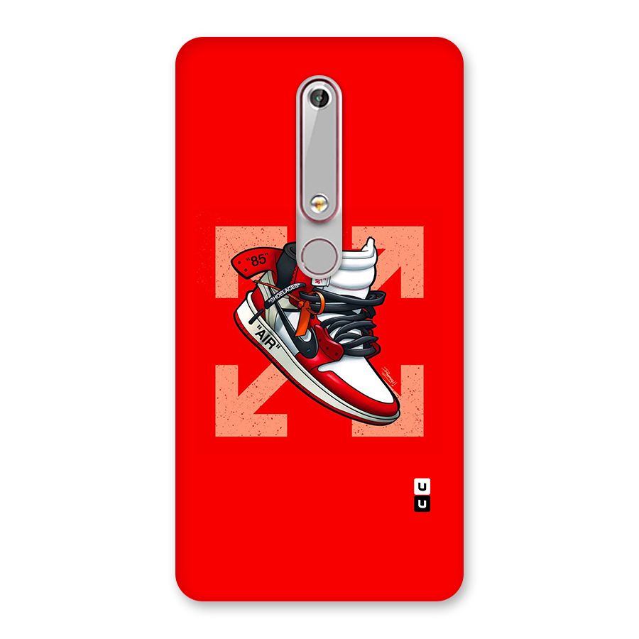 Trendy Air Shoes Back Case for Nokia 6.1