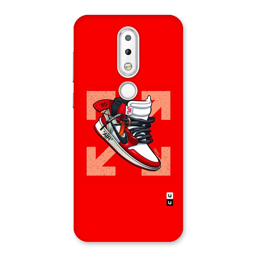 Trendy Air Shoes Back Case for Nokia 6.1 Plus