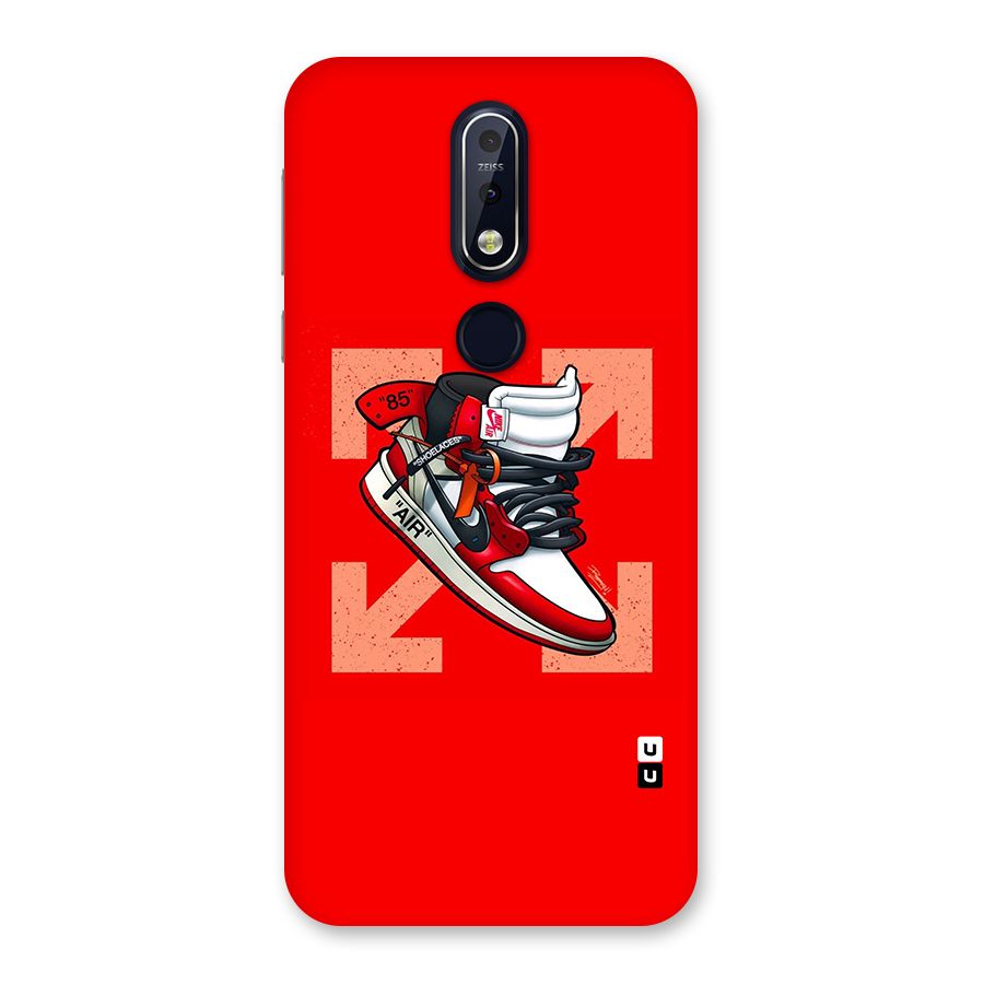 Trendy Air Shoes Back Case for Nokia 7.1