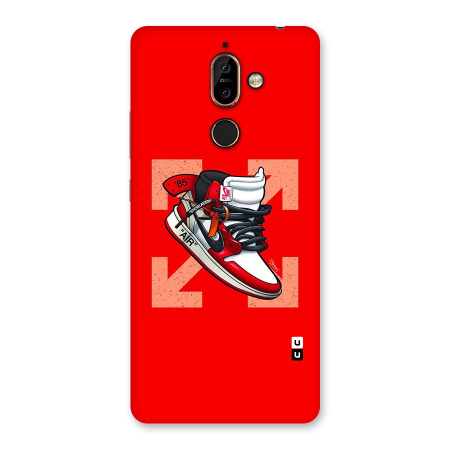 Trendy Air Shoes Back Case for Nokia 7 Plus