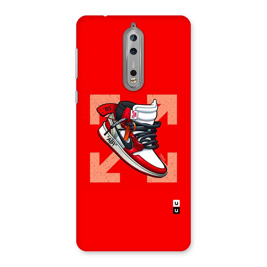 Trendy Air Shoes Back Case for Nokia 8
