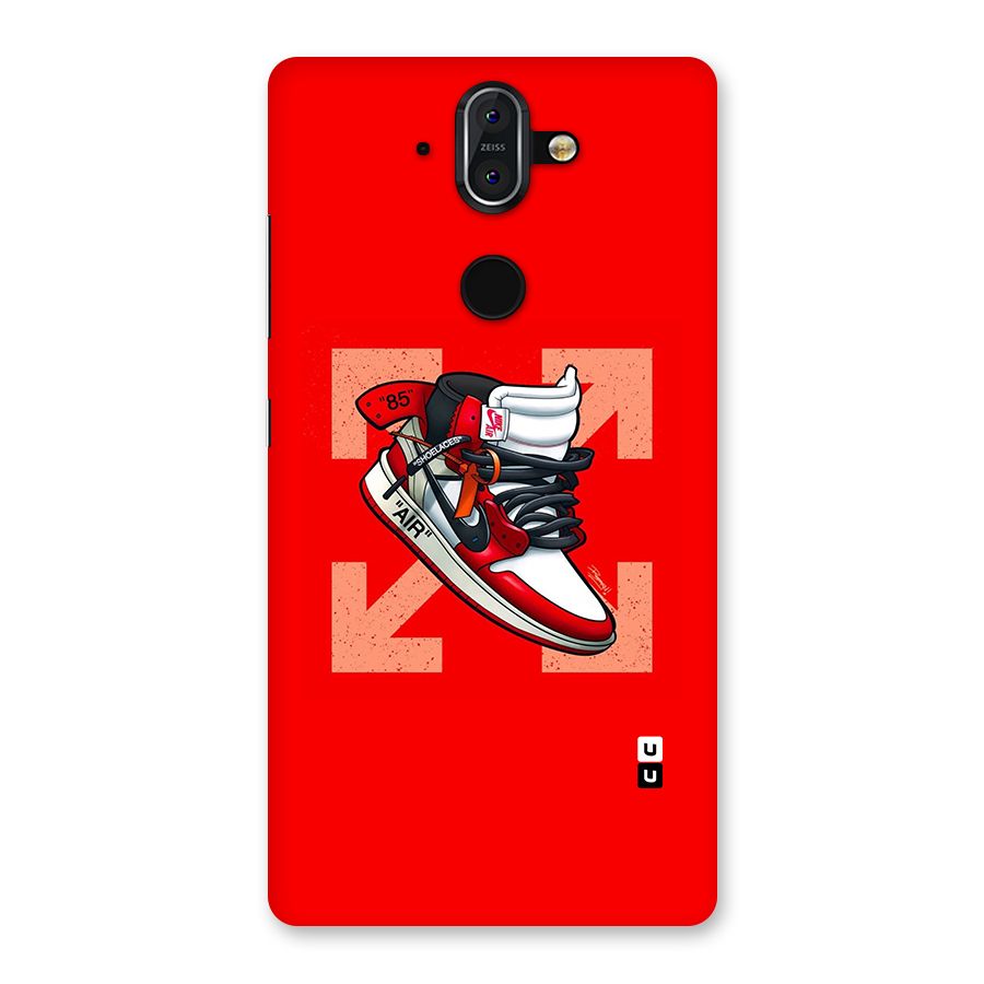 Trendy Air Shoes Back Case for Nokia 8 Sirocco