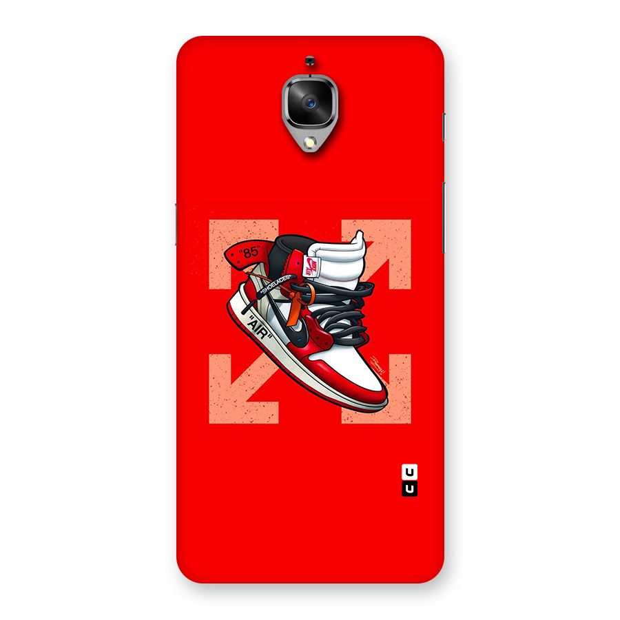 Trendy Air Shoes Back Case for OnePlus 3