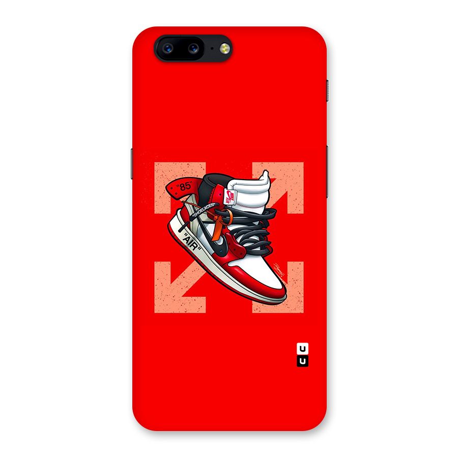 Trendy Air Shoes Back Case for OnePlus 5