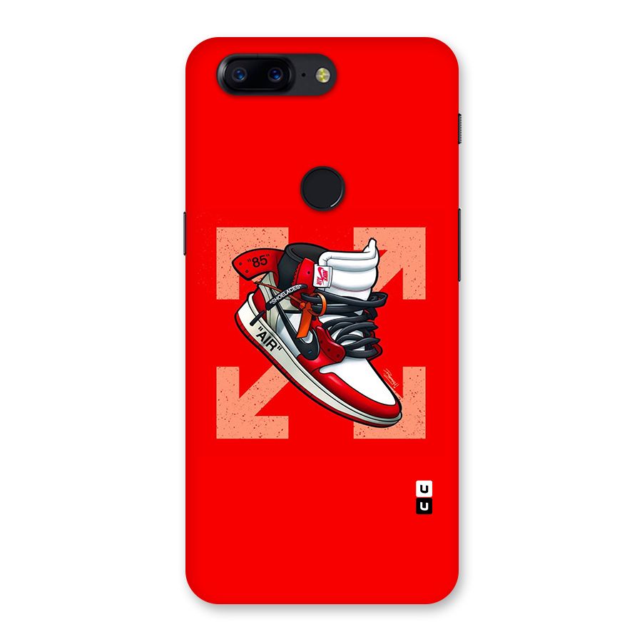 Trendy Air Shoes Back Case for OnePlus 5T