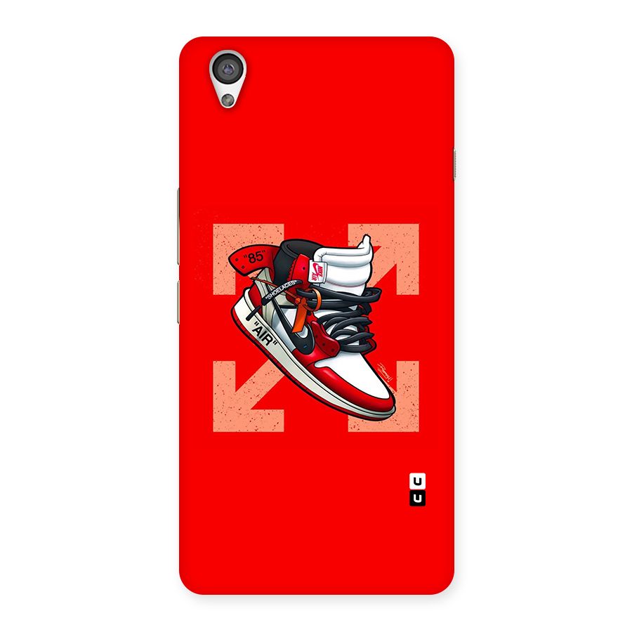 Trendy Air Shoes Back Case for OnePlus X
