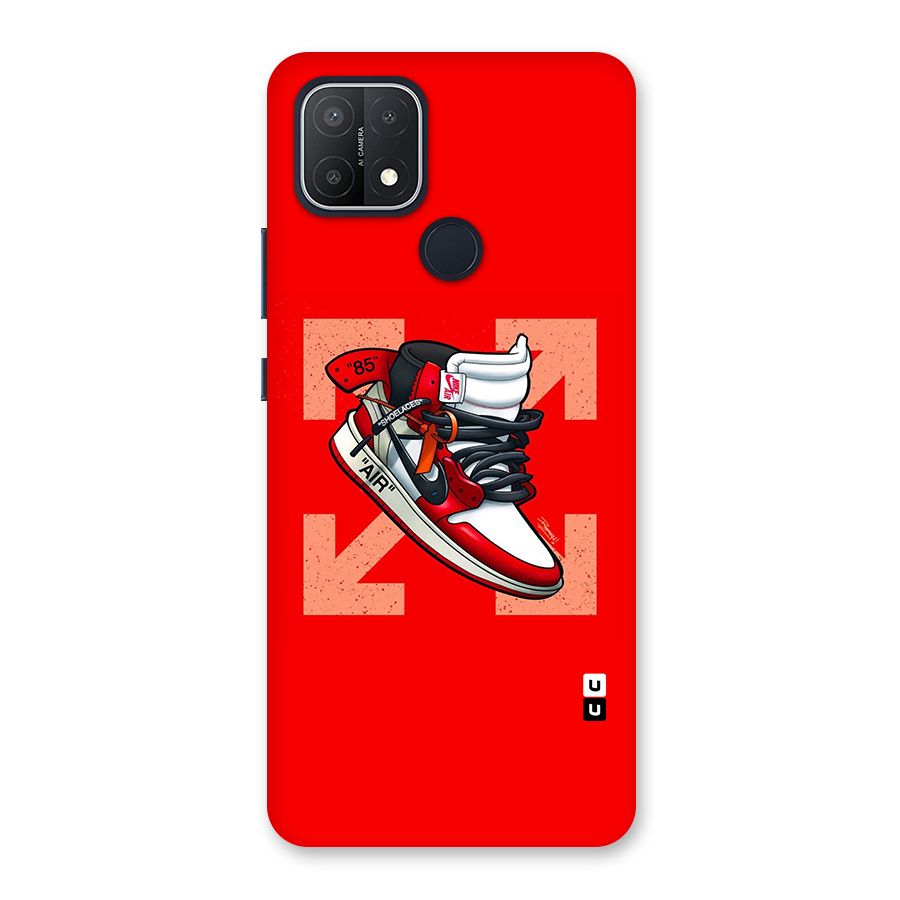 Trendy Air Shoes Back Case for Oppo A15
