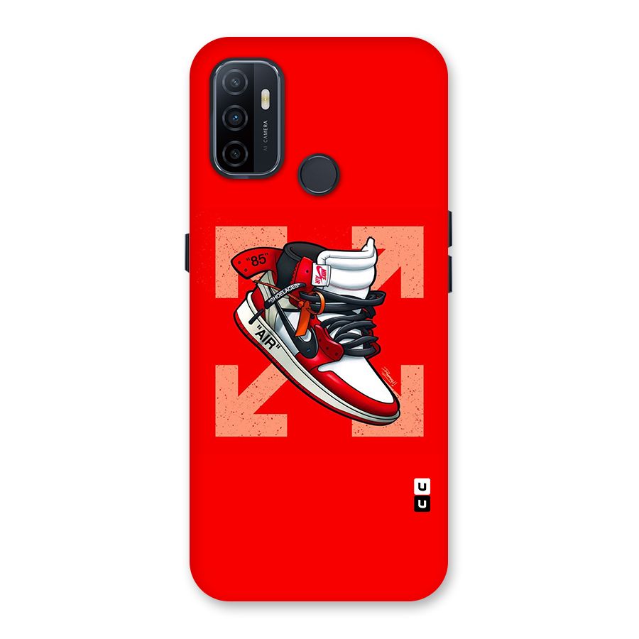 Trendy Air Shoes Back Case for Oppo A32