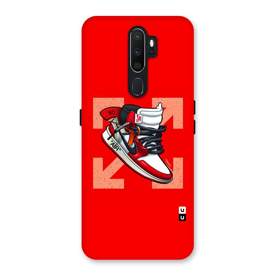 Trendy Air Shoes Back Case for Oppo A5 (2020)