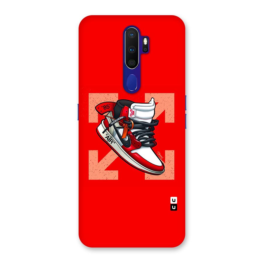 Trendy Air Shoes Back Case for Oppo A9 (2020)