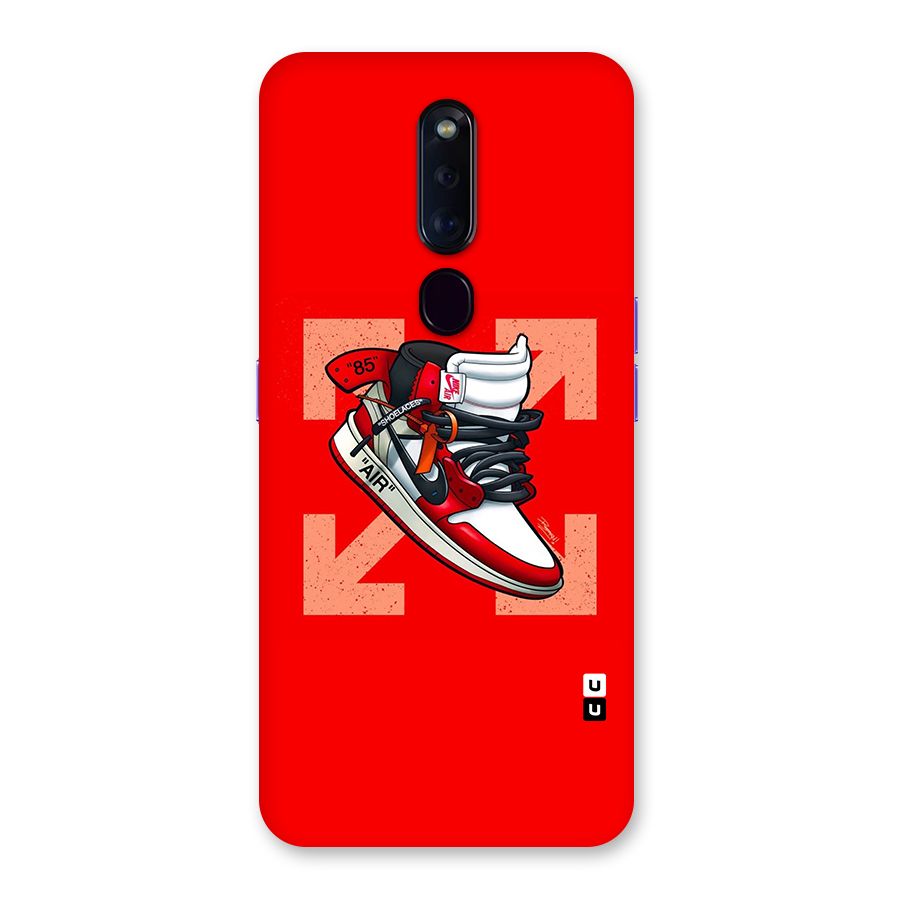 Trendy Air Shoes Back Case for Oppo F11 Pro