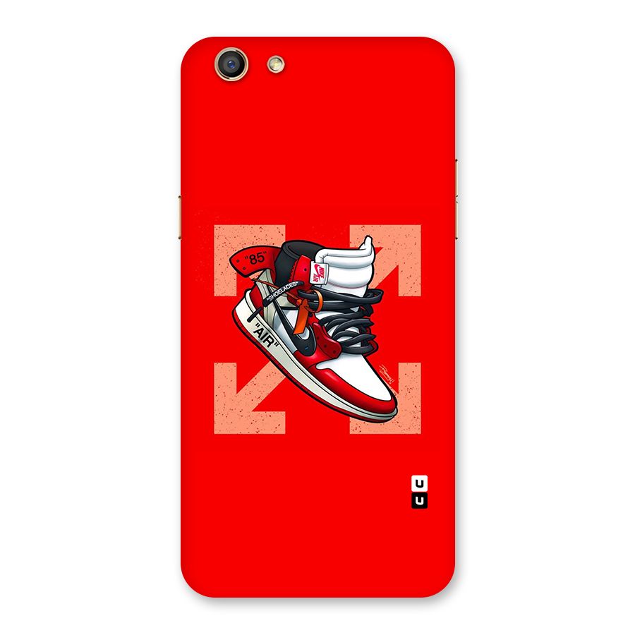 Trendy Air Shoes Back Case for Oppo F3