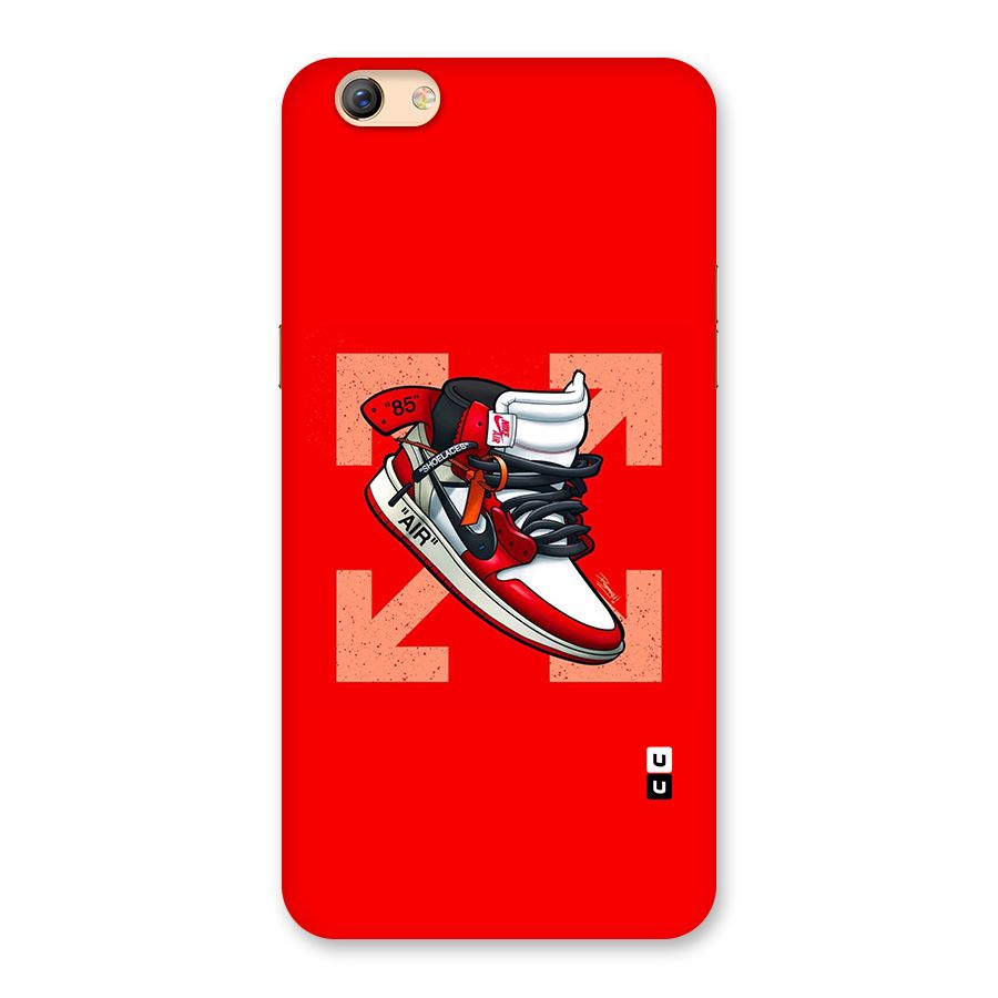 Trendy Air Shoes Back Case for Oppo F3 Plus