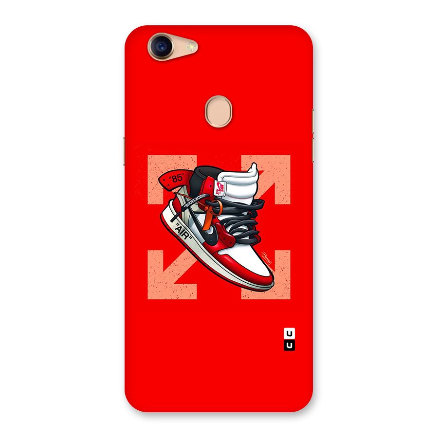 Trendy Air Shoes Back Case for Oppo F5