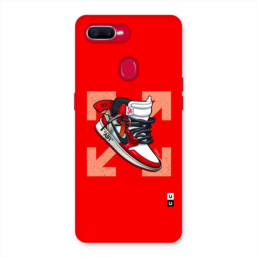 Trendy Air Shoes Back Case for Oppo F9 Pro