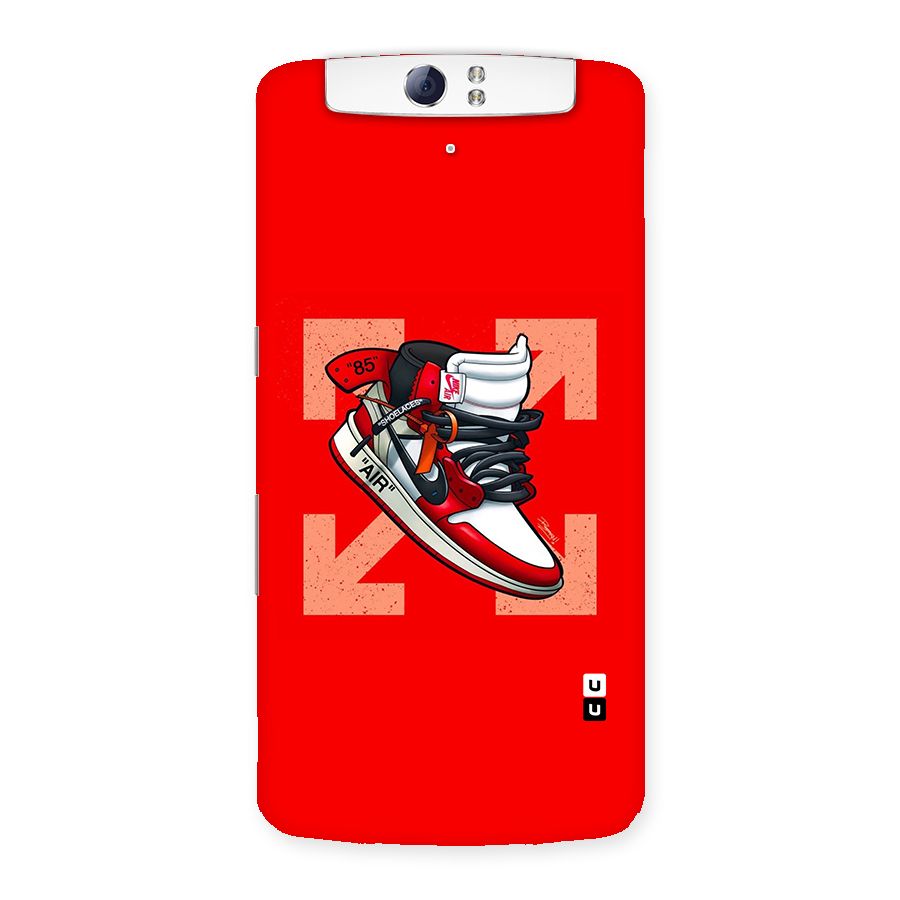 Trendy Air Shoes Back Case for Oppo N1