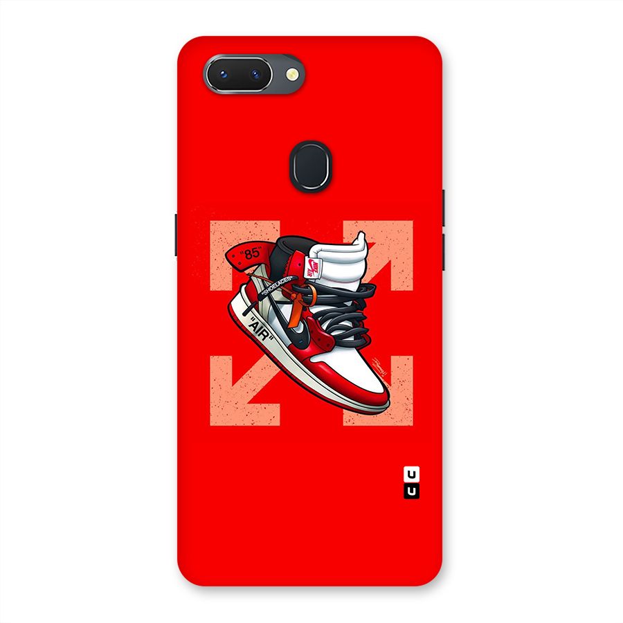 Trendy Air Shoes Back Case for Oppo Realme 2