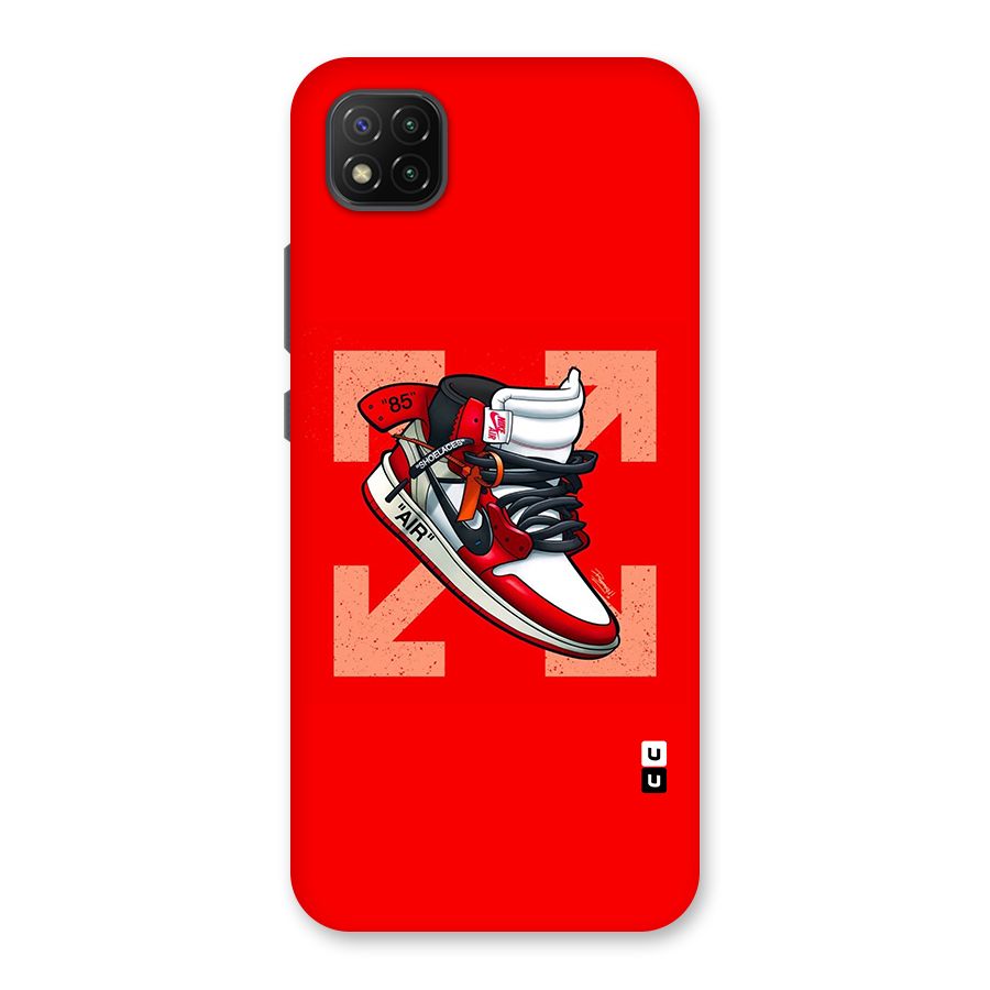 Trendy Air Shoes Back Case for Poco C3