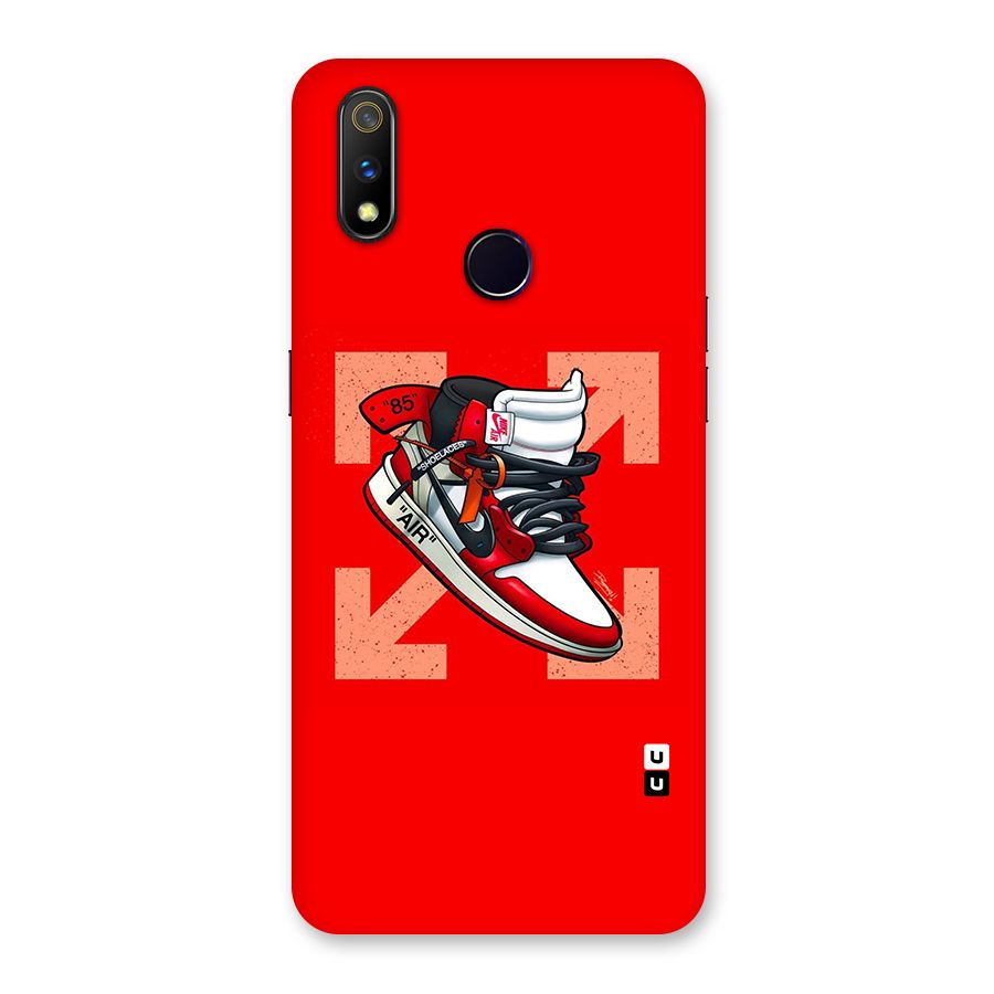 Trendy Air Shoes Back Case for Realme 3 Pro