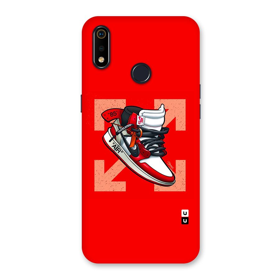 Trendy Air Shoes Back Case for Realme 3i