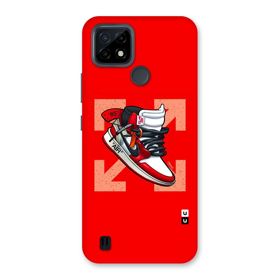 Trendy Air Shoes Back Case for Realme C21